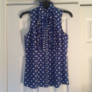 The Limited - Button down, sleeveless